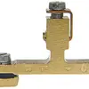 Borne de terre joignable Woertz 6mm² raccordement à vis 1×1 rail DIN 35mm 