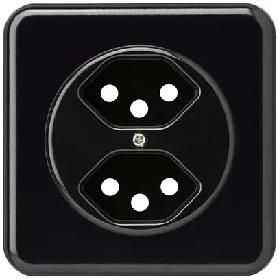 Kit frontal ENC basico 2×type 13 noir 86×86mm 