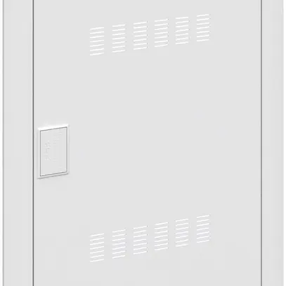 Cornice con porta ventilata ABB per distributore multimedia 2 file 