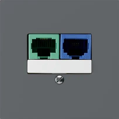 Scatola INC DSL kallysto 2×RJ45 antracite 