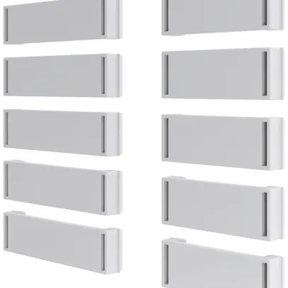 Morsetto per cavo PrismaSeT XL per canalina dei cavi per scatola 210mm 10 pezzi 