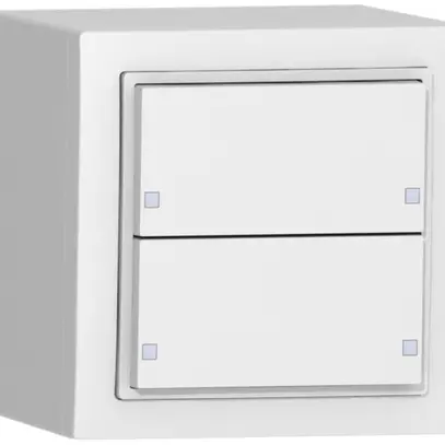 AP-Tastsensor ABB SIDUS KNX Design 2/4, weiss 