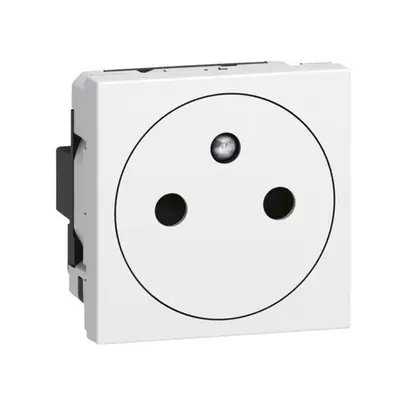Presa Legrand Mosaic NF 16A 250V con base retrattile bianco 