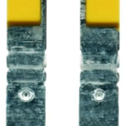 Connexion transversale Weidmüller ZQV 2.5/2 branché 2L 5.1mm isolé 24A jaune 