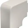 Angolo piatto BET per canale d'inst.WDKH senza alogeno 60×90 grigio chiaro 