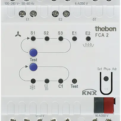 Attuatore Fan-Coil AMD KNX Theben FCA 2 