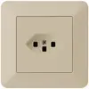 UP-Steckdose kallysto.trend T23 beige mit Steckklemmen 