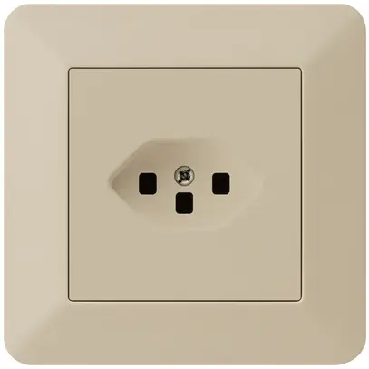 UP-Steckdose kallysto.trend T23 beige mit Steckklemmen 