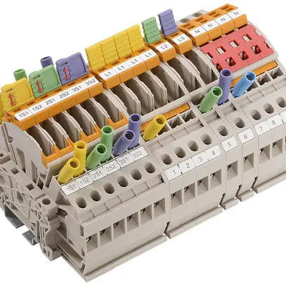 Bloc de bornes de test sectionnables WM LST VDE FNN 6mm² vis TS32/35 
