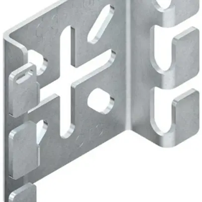 Staffa di montaggio per portacavi Niedax acciaio zincato in continuo 