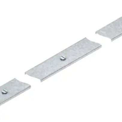 Coperchio Niedax per canale di distribuzione 50×3000mm t=0.75 mm, zinc. a caldo 