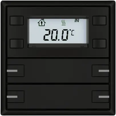 RTH-Taster EDIZIO.liv SNAPFIX® m.RGB-LED 4×Taste 1-Tbed.sz 