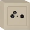 AP-Antennendose R/TV-Daten kallysto 2GHz 11db beige 