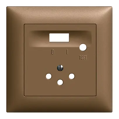 Kit frontale EDIZIOdue coffee 88×88mm T12 FI 