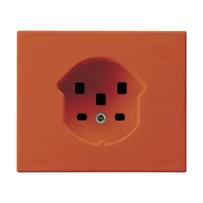 Prise FLF HA type 25 avec bornes enfichables avec ressort à cran d'arrêt orange 
