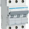 Disgiuntore Hager MCB 3P 400V tipo C 8A Icn 6kA 3UM 