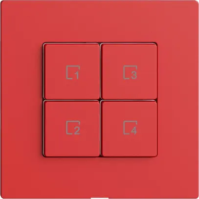 Pulsante scena 4 scene/4T WLAN Edue Wiser berry 