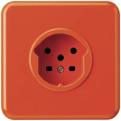 Presa INC HA basico tipo 15 con morsetti a innesto arancione 