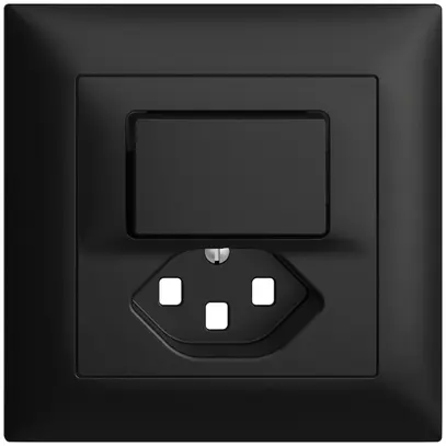 Kit frontale INC EDIZIOdue nero 88×88mm T23 