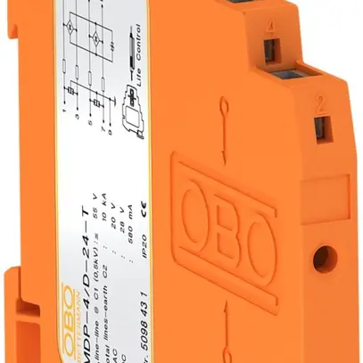 Barriera fulmine Bettermann 4-poli 24V 