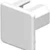 Piastra terminale Bettermann p.canale d'installazione WDK bianco puro 20×20mm 
