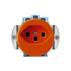 Insert pour prise basico type 23 orange bornes à vis 