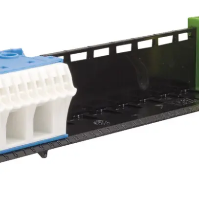 Borne de connexion Hager volta N/PE 2×11/3 