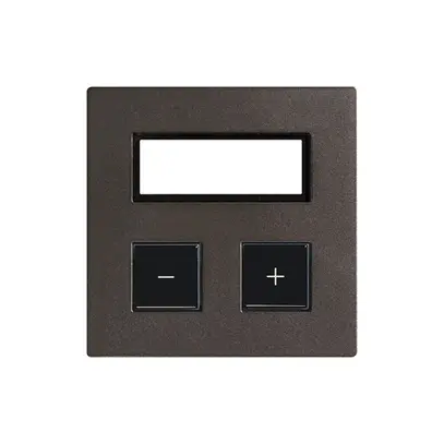 Kit di copertura EDIZIOdue elegance per tasto doppio+RTH moca 