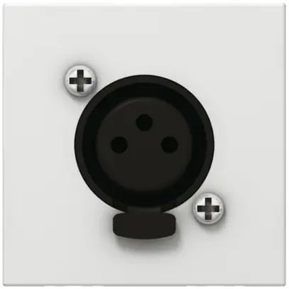 Prise XLR INC MOS blanc 3L femelle 