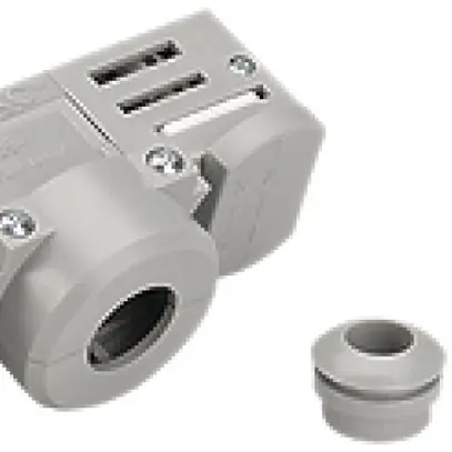 Adattatore per lampada SLV per binario conduttore EUTRAC, grigio 