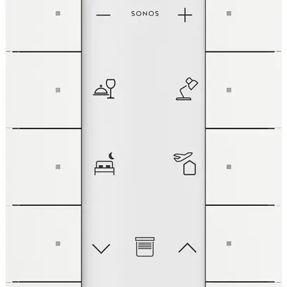Module de commande ABB-free@home SB-F-12.0.1, 12 touches blanc mat 