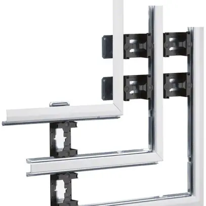 Angle plat tehalit BKIS 25230, blanc trafic 