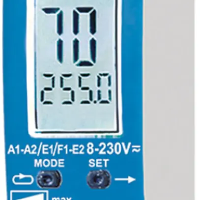 Télévariateur INC Eltako 300W 8…230VUC, MOD12, LCD 