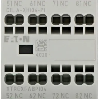 Contatto ausiliare Eaton, 4P, Ith=16A, 4R, montag.frontale, morsetto Push-in 
