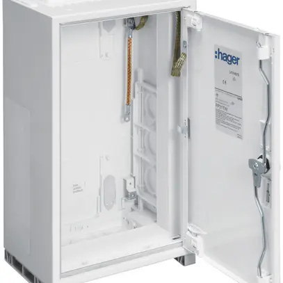 Armadio murale Hager univers con porta CP I IP54 300×950×205mm 