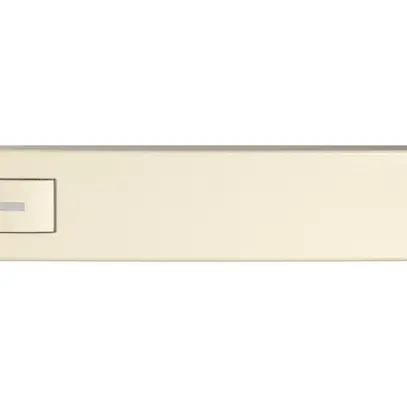 Poussoir 1/4 EDIZIO.liv SNAPFIX® p.KNX&UNI a.LED comm.à 1 touche cr 