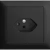 EB-Steckdose EDIZIOdue T13 FKE schwarz 