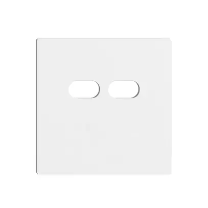 Kit de montage Feller EDIZIOdue pour prise USB 18W 2×type C blanc 