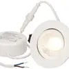 Spot LED INC maxLUCE SOLV-IP65 8W 230V DIM 710lm 930 trou Ø68mm 38° IP65 blanc 