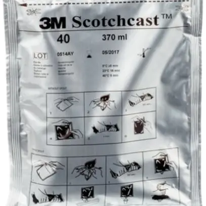 Résine de coulage 3M 40G grandeur C 370ml sans embout verseur 