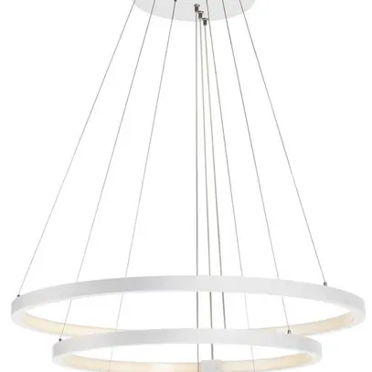 LED-Pendelleuchte SLV ONE TRIPLE DALI 65W 4200lm 3000/4000K Ø800×30mm weiss 