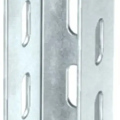 Montante U Bettermann US5 50×50×2000mm zincato a caldo a immersione 