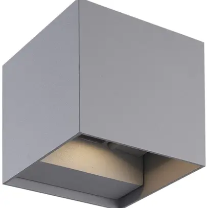LED-Wandleuchte Z-Licht Würfel 10W 2×500lm 3000K IP65 aluminium 