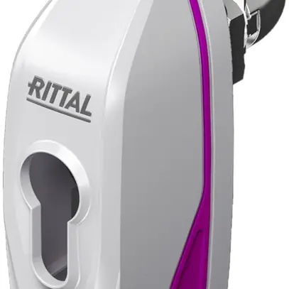 Manopola confort Mini Rittal AX, per inserti/semicilindro, zinco 