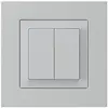 Interruttore INC kallysto.pro 1/3+3/1P grigio chiaro 