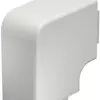 Angle plat Bettermann pour canal d'installation WDK blanc pur 60×90mm 