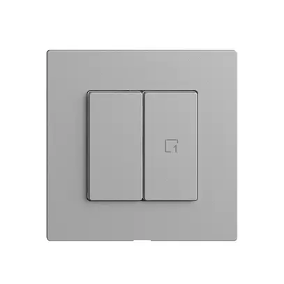 Comando per interruttore 1c scena/2t WLAN Edue Wiser silver 