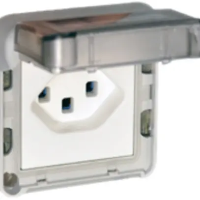 Presa PLEXO tipo 23 grigio 