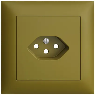 Kit frontale INC EDIZIOdue olive 88×88mm 1×T13 