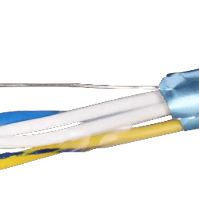 Câble détection incendie G51 2x2x0,8mm blindé s.halog. Une longueur